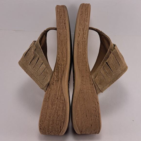 MontegoBay Club Leather Collection Wedges Women's Size 7 - Picture 6 of 10